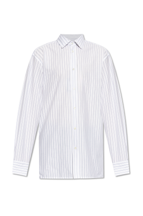 White Shirt with striped pattern Burberry - Vitkac Italy